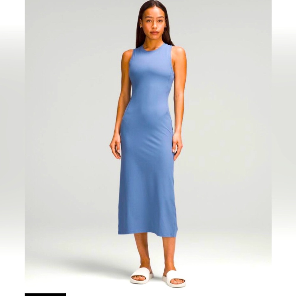 Lululemon All Aligned Ribbed Midi Dress